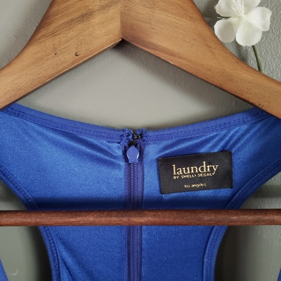 Laundry Blue Tiered Sleeveless Racerback Dress - Picture 8 of 8